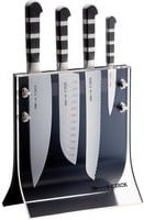 Messerblock Serie 1905 von 4Knives in Schwarz und Silber - Bild 1
