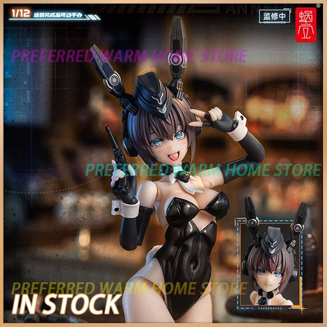 Hot Toys Anneliese Armour Bunny Girl Modellfiguren, 1/12, Action Anime Figur Puppe - Bild 1