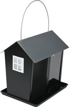 AniOne Metallfutterhaus in Schwarz - Bild 1
