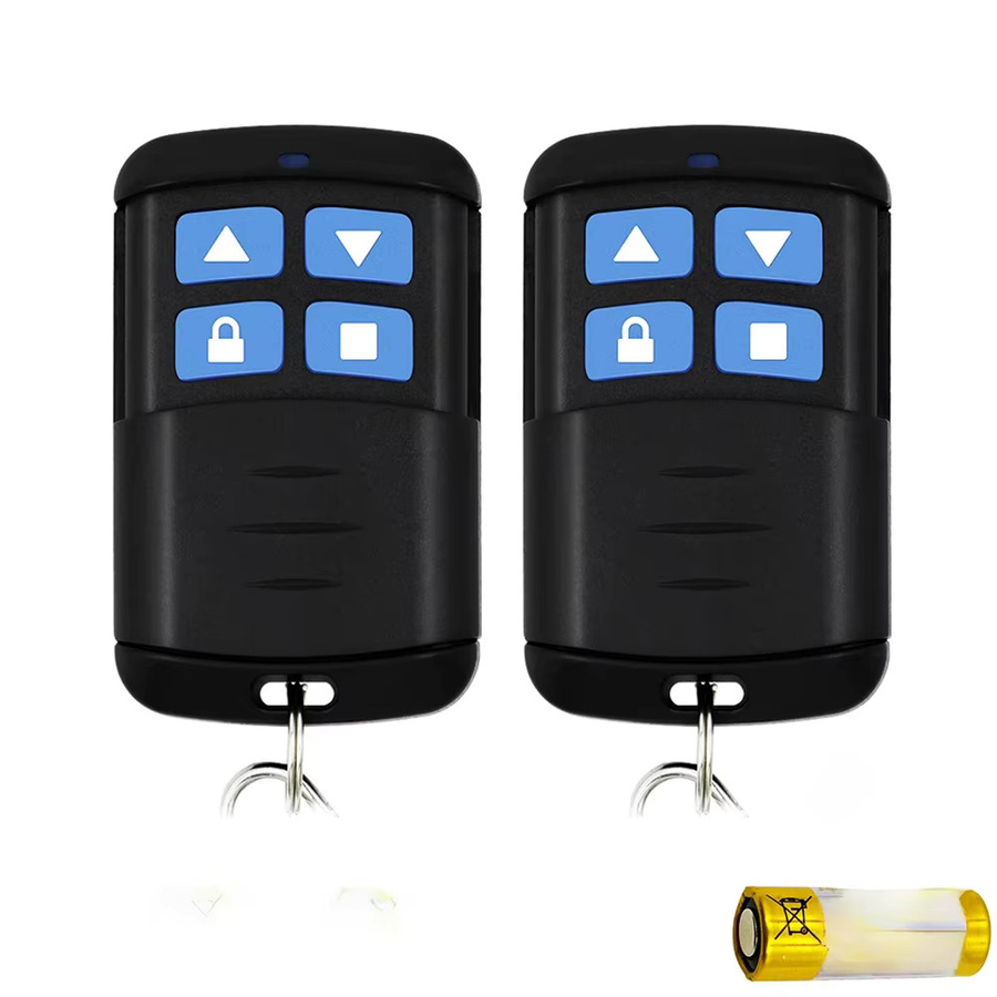 Scimagic-RC 2er-Set RF 433 MHz Fernbedienung 1527 Lerncode in Schwarz kompatibel mit My Shop's Smart Switch Modul Wifi eWeLink Tuya Relais - Bild 4