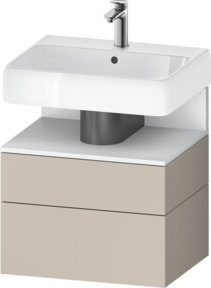Duravit Waschtischunterschrank Qatego mit Nischenbereich, B/T/H: 59 x 47 x 59 cm - Bild 1