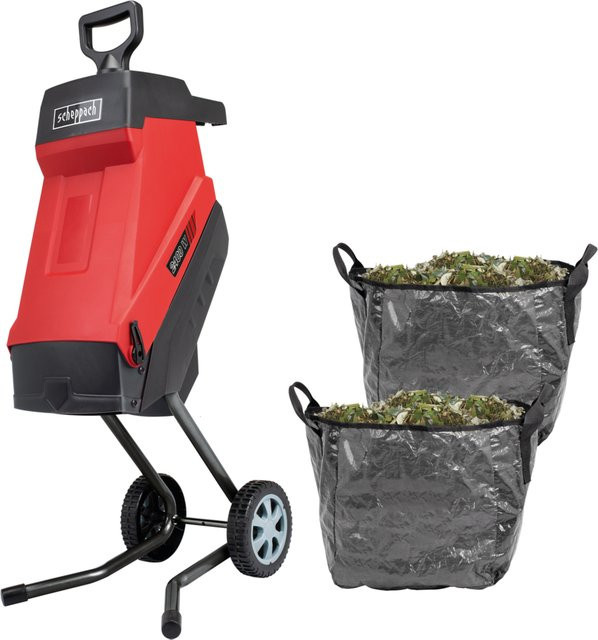Scheppach Elektro-Gartenhäcksler GS55 mit Messer und Fahrvorrichtung - Bild 1