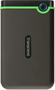 Transcend StoreJet 25M3S Slim Externe Festplatte 2 TB USB 3.2 Gen 2 HDD in Grau und Blau - Bild 2