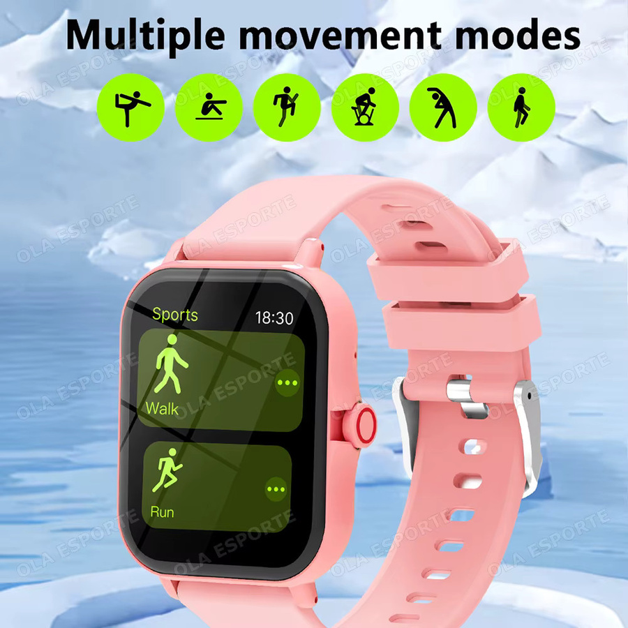 Ola Esporte Smartwatch, Purple, Silikon, Damen - Bild 3