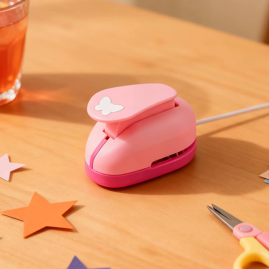 Schmetterlingsform-Lochstanzer für Scrapbooking und Bastelbedarf aus Kunststoff - Bild 2