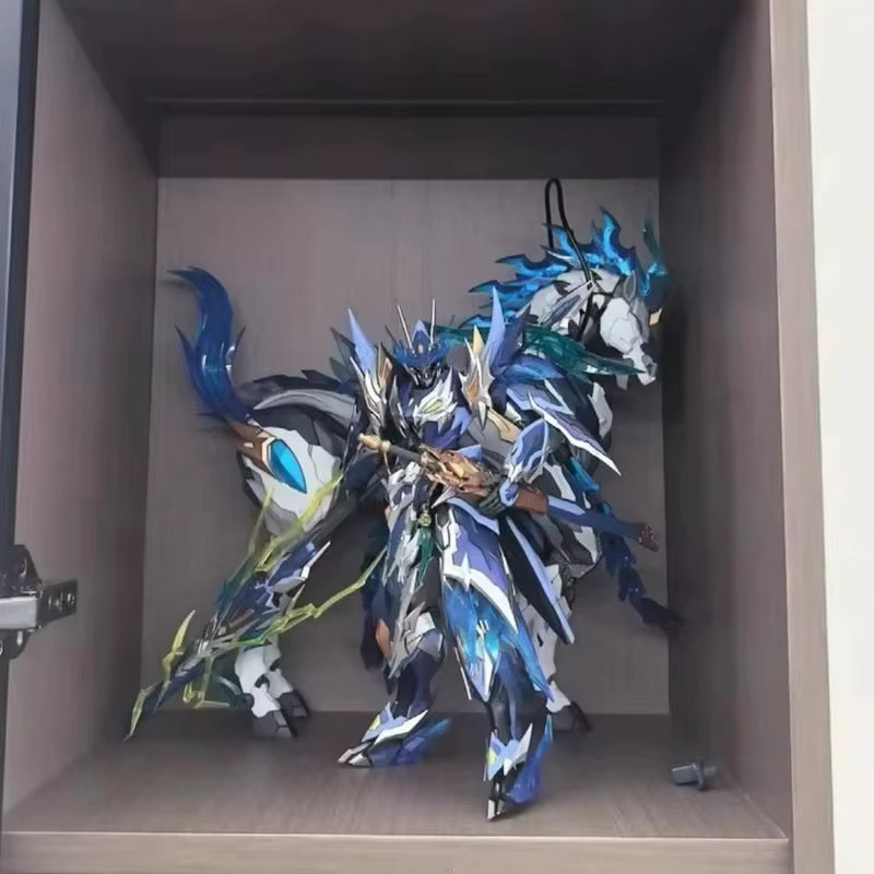 52TOYS Zhao Yun Ultra-Mobile Guochuang Montierbares Mecha-Modell, Actionfigur, Metall, Fantasy - Bild 4