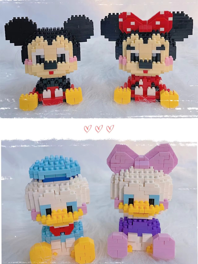 Disney Mickey Minnie Mickey Mouse Bausteine, Montagespielzeug - Bild 4