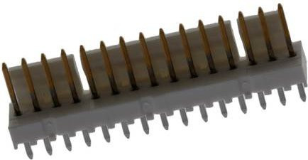 Molex Einbau-Stiftleiste Standard in Weiß mit 15 Polen und 2,54 mm Rastermaß - Bild 1