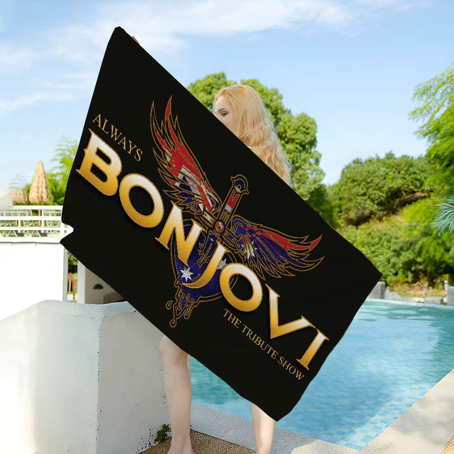 B-BonS J-Jovi Strandtuch für Mädchen, buntes Mikrofaser-Badetuch, schnell trocknend und sandfrei, Multicolor - Bild 2