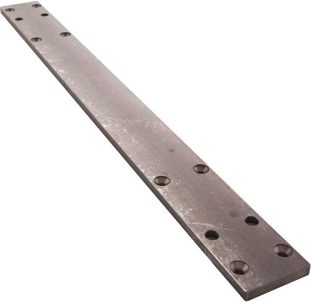 Simausrom Traverse ohne Lehne für Bankkufe aus Schwarzstahl matt, Breite: 51 cm - Bild 1
