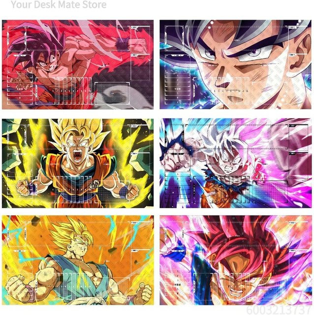 Bandai Dragon Ball Son Goku Super Saiyan Spielmatte, Gummi, englische Version - Bild 1