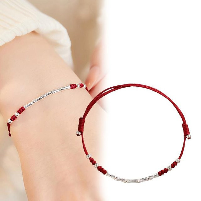 KTJ Armband, Messing, Rot, Damen - Bild 1