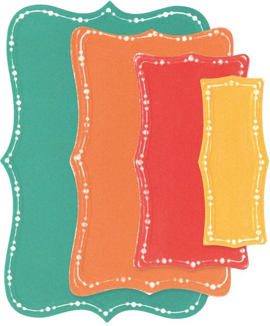 Sizzix Framelits Stanzschablone Top Note by Stacey Park - Bild 1