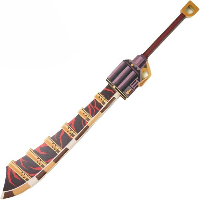 Limbus Company Bambus Katana Stern Messer, Cosplay Requisiten, 99 cm - Bild 1