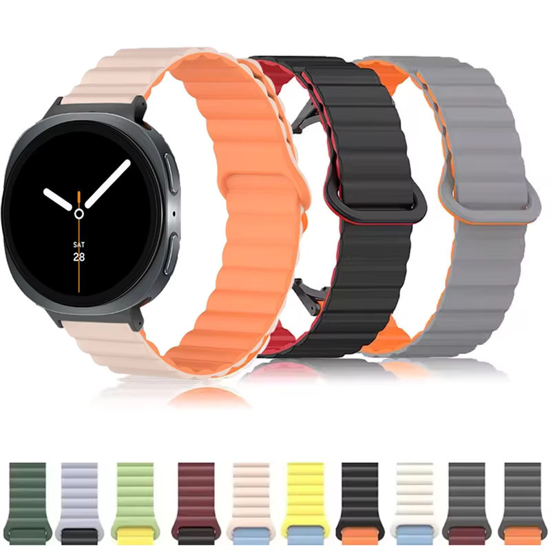 Magnetisches Schlaufenarmband für Samsung Galaxy Watch 8, Silikon, Unisex - Bild 1