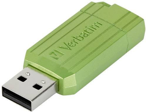 Verbatim USB Pinstripe USB-Stick 2.0 mit 32GB in Grün (USB-A) - Bild 1
