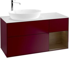 V&B Waschtischunterschrank Finion in Weiß Hochglanz, Breite: 120 cm, Tiefe: 50,1 cm, Höhe: 50,1 cm - Bild 1