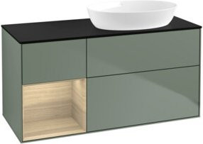 V&B Waschtischunterschrank Finion in Lackoptik, Breite: 120 cm, Tiefe: 50,1 cm, Höhe: 50,1 cm - Bild 1