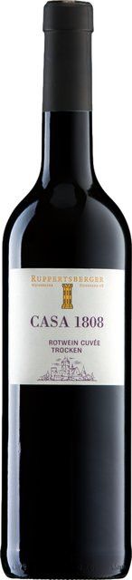 Ruppertsberger Weinkeller Casa 1808 Rotwein-Cuvée, Pfalz, 2022, trocken, 0,75 l - Bild 1