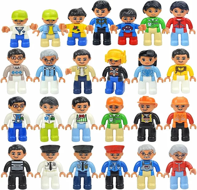 leduo Actionfiguren Puppen, Polizei, Kunststoff, Bunt / Mehrfarbig - Bild 1