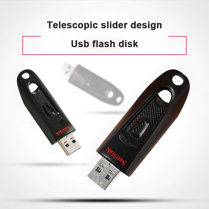 SanDisk Ultra USB 3.0 Flash-Laufwerk in Schwarz - Bild 2