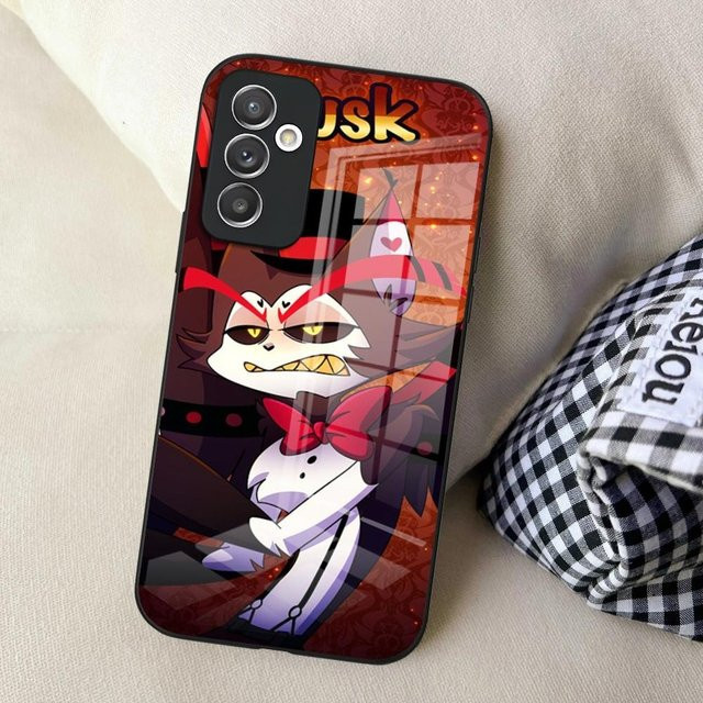 Hazbin Hotel Alastor Handyhülle für Samsung Galaxy S24 Ultra S23 S22 S21 S20 FE S21 Plus A54 A34 A24 A53 M54 Note 20 Multicolor - Bild 1