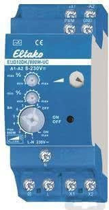 Eltako Hutschienen Dimmer EUD12DK/800W-UC mit Drehregler für 230V - Bild 1