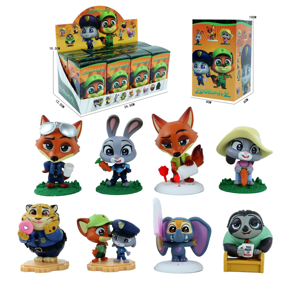 Disney Zootopia Nick & Judy, Actionfigur, Mystery Box, Einzelfigur - Bild 4