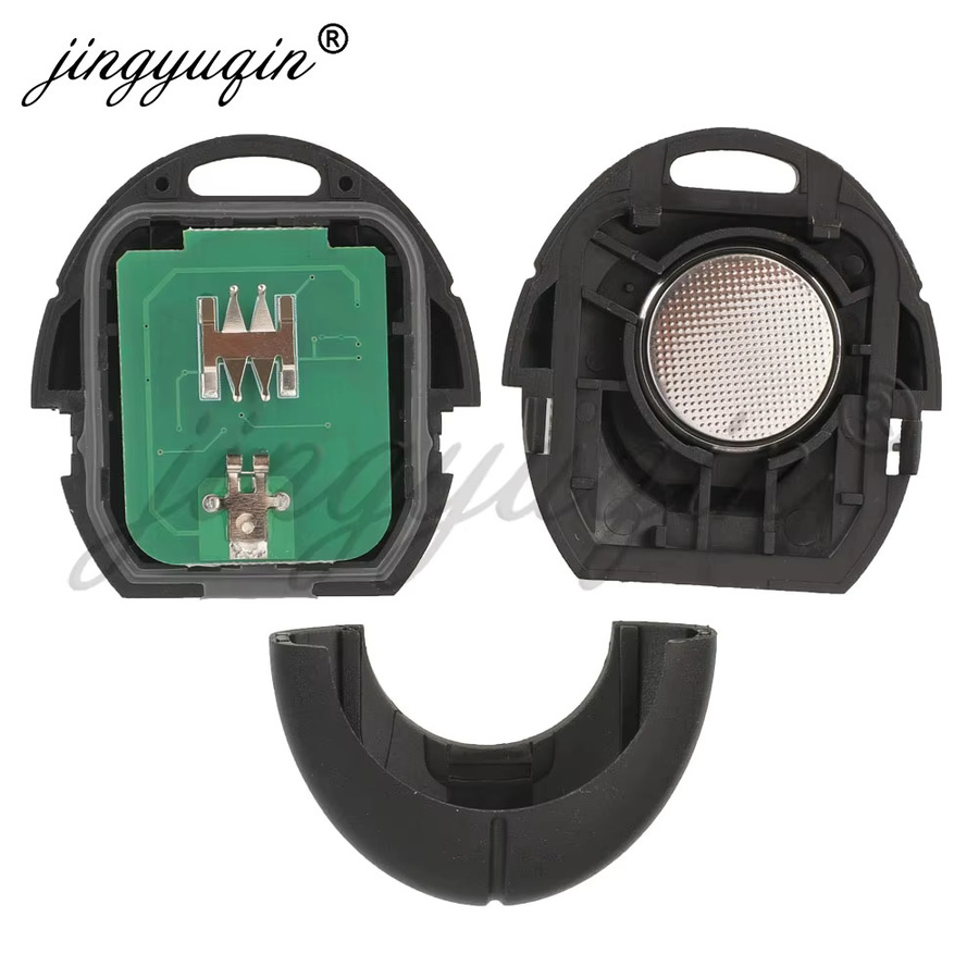 Jingyuqin Auto-Fernbedienung Schlüssel 433 MHz für Rover 25 45 MG 3 TF ZR ZS Heben 2003+ Keyless Control Fob mit 3 Tasten in Schwarz - Bild 3