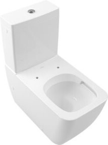 Villeroy & Boch Stand-WC Venticello Tiefspüler, randlos, weiß, B/T: 37,5 x 70 cm - Bild 1