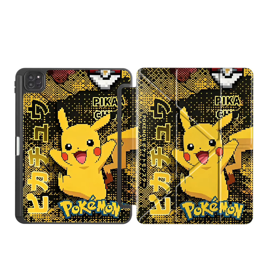 Pokemon Anime Pikachu Tablet-Hülle für iPad Pro, Air und Mini in verschiedenen Generationen und Größen - Bild 7