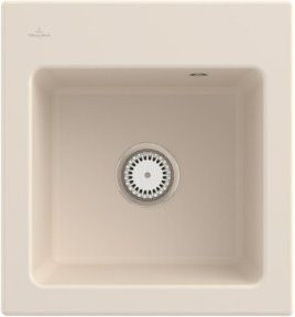 Villeroy & Boch Spüle Subway 45 XS Aufsatzspüle aus Keramik in Ivory mit CeramicPlus Beschichtung - Bild 1