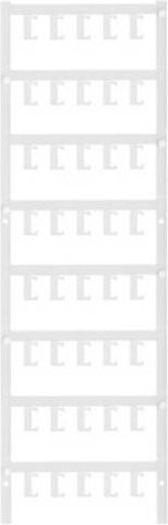 Weidmüller Gerätemarkierung ESG 6.6/11 BHZ 5.00/02 Weiß mit Beschriftungsfläche 6 x 11 mm zum Aufclipsen - Bild 1