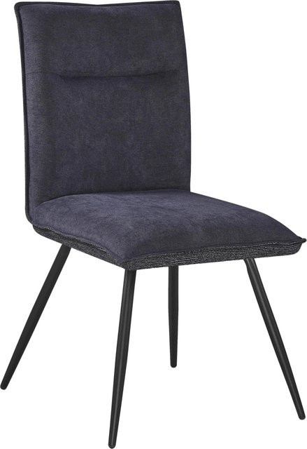 Mömax Stuhl Nova in Grau und Schwarz für Küche, Esszimmer oder Home Office - Bild 1