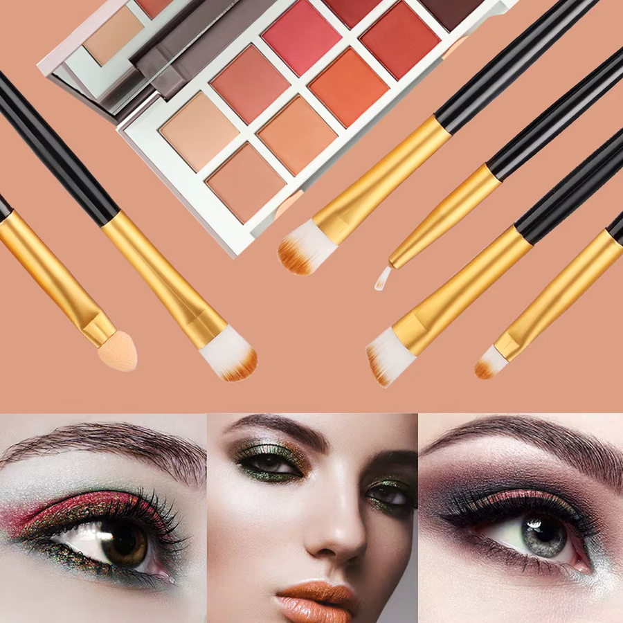 RUNTOIN Augen-Make-up-Pinsel-Set, 20-teilig, synthetische Borsten, Unisex - Bild 5