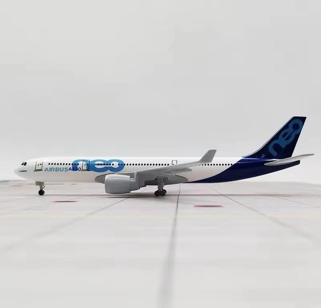 Hang Kun Neo Prototyp A330 Airbus 330 Flugzeugmodell, Metall, 20cm - Bild 1