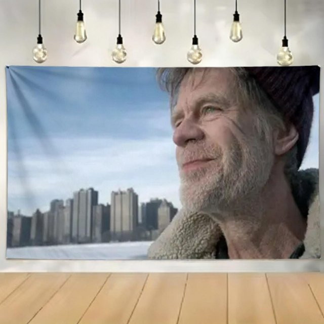 Wandteppich Frank Gallagher Shameless Grafikdesign Mehrfarbig B/H: 40 x 60 cm - Bild 1