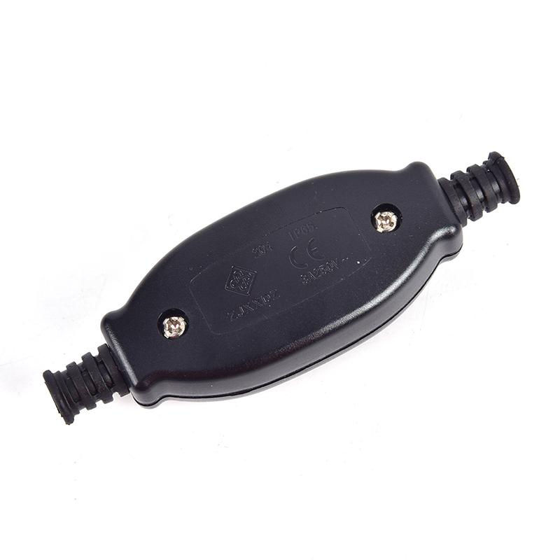 Wasserdichter Inline-Schnurschalter von xianyi01 in Schwarz mit IP65 Schutzklasse und rundem Drahtkontakt - Bild 6