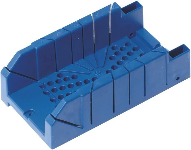 LUX-TOOLS Gehrungsschneidlade in Blau mit 300 mm Breite - Bild 1