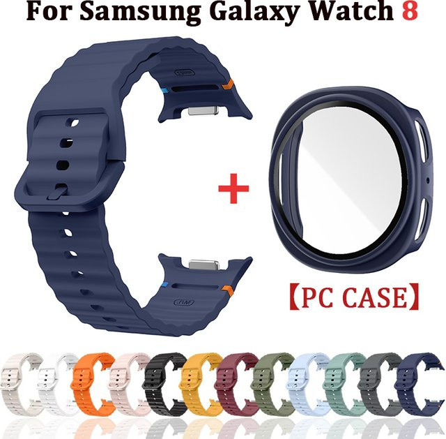 Samsung Galaxy Watch 8 Zubehör, Kunststoff, Schwarz - Bild 1