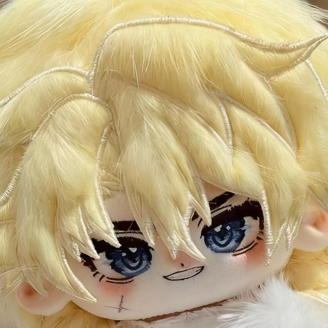 Yiran toy Genshin Impact Varka Plüsch Anziehpuppe, Stofftier, 20cm, ab 14 Jahren - Bild 1