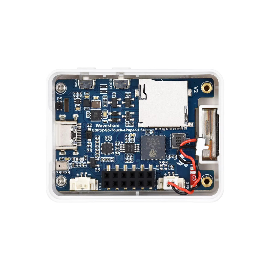 SHCHV ESP32-S3 AIoT Entwicklungsboard mit 1,54 Zoll E-Paper Display, 200x200 Pixel, unterstützt Wi-Fi und BLE für Xiaozhi Deepseek - Bild 2