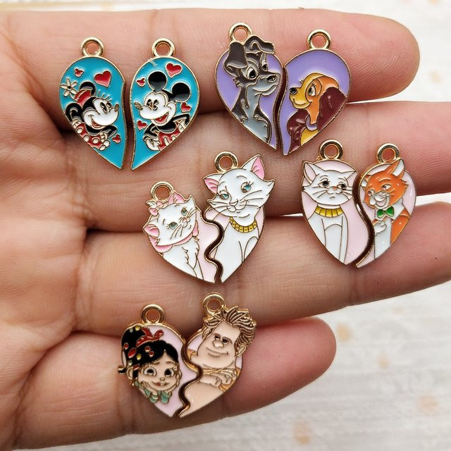 Disney Anhänger, Legierung, Gold, Unisex - Bild 1