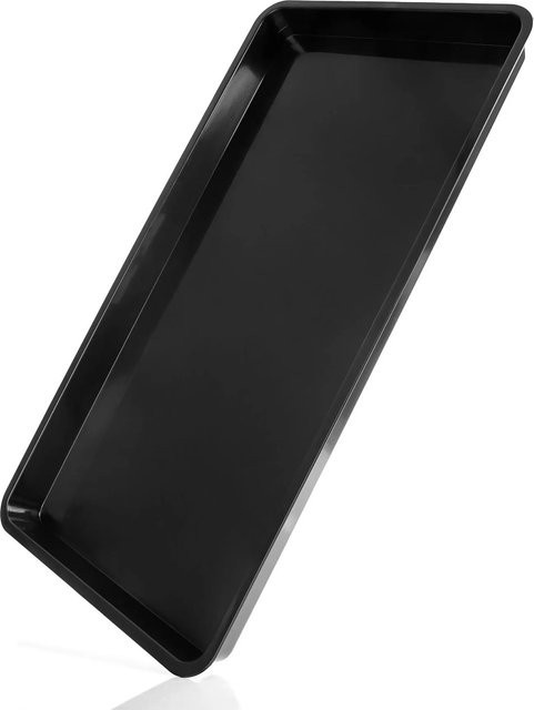 BigDean XL Universalwanne aus Kunststoff in Schwarz als Pflanzschale oder Ölwanne B/T/H: 79 x 40 x 40 cm - Bild 1