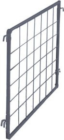 VARIOFIT Cordes Palettenaufsatz Trenngitter Anthrazit B: 95,0 cm, H: 160,0 cm - Bild 1
