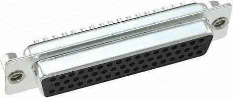 Amphenol L77SDDH50SC309 D-SUB Steckverbinder in Silber im Tray - Bild 1
