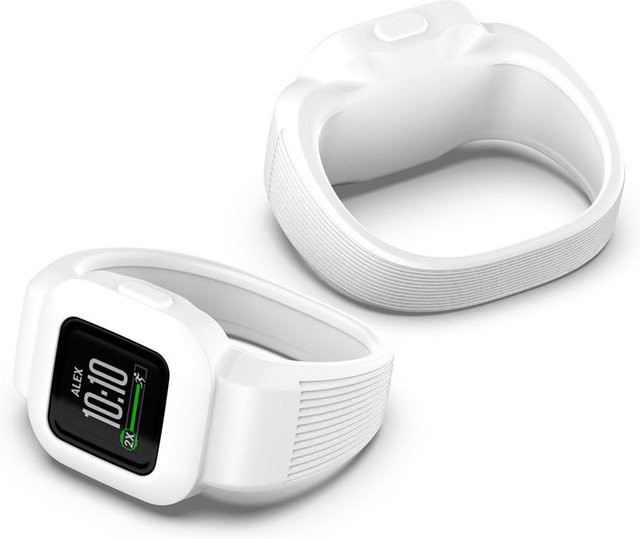 Solf Uhrenarmband Silikon, weiß, Kinder - Bild 1