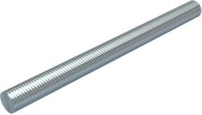 OBO Bettermann Gewindestange TR M10, verzinkt, silber, Länge: 2 m - Bild 1