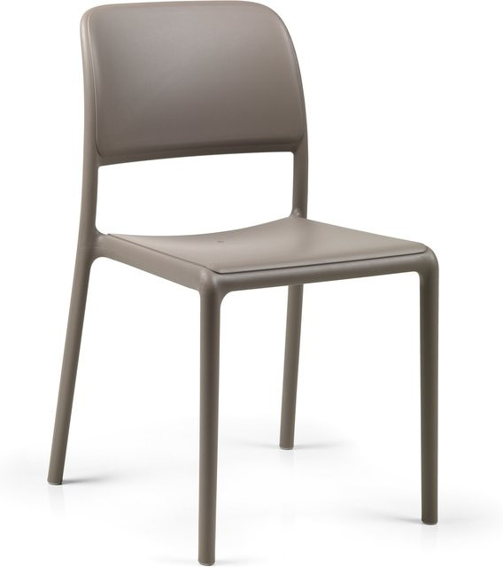 Nardi Riva Bistrot Stuhl aus Kunststoff in Beige oder Braun matt - Bild 1