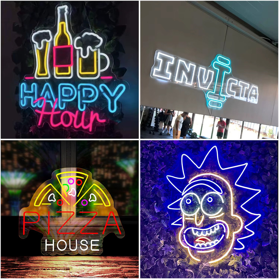 Personalisierbares LED-Neonlicht von zxjien in Multicolour für deine Wanddekoration - Bild 1